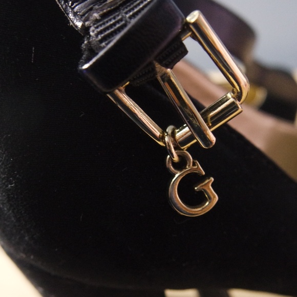 Black Platform Heels by G by Guess - Picture 3 of 4